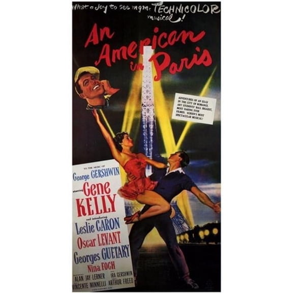 An American in Paris Movie Poster (11 x 17)