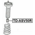 thumbnail image 2 of Febest REAR SHOCK ABSORBER JOUNCE BUMPER # TD-ASV50R OEM 48341-06050, 2 of 2