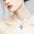thumbnail image 2 of CILENON Fashion Beautiful Alloy Cross Pendants Necklaces Cross Pendant Necklace Jewelry Gifts For Women One Size, 2 of 2