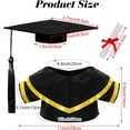 thumbnail image 2 of Graduation Doll Clothes Class of 2026 Plush Stuffed Animal Outfit Pet Dog Doll Cap and Gown Fits 12" Doll Bear for Graduation Day Gifts, 2 of 7