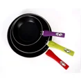 thumbnail image 2 of Juego De 3 Sartenes Antiadherentes KITCHENES Borde De Hierro, 2 of 6