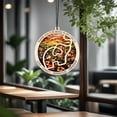 thumbnail image 3 of Tarjetas de Regalo Ornamento de Madera de Navidad con Tarjeta de Historia Papá Noel Amistad Ornamento de Elefante Amistad Bono Especial Regalo E Tarjeta de Regalo, 3 of 6