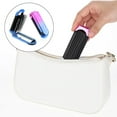 thumbnail image 6 of OPALESQUE Travel foldable Hair Brush with Mirror, 2 Pack Portable Compact Scalp Massage Comb Folding Pocket Brush for Women and Men, Hair Styling Tools with Mini Removable Mirror (Pink & Blue), 6 of 7