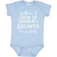 thumbnail image 3 of Inktastic Future Lawyer Like Daddy Boys or Girls Baby Bodysuit, 3 of 5