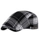 thumbnail image 2 of Sombreros unisex, sombrero antiguo, boina con estampado de espiga de cuadros de color inglés, sombrero de poliéster para hombre, 2 of 3