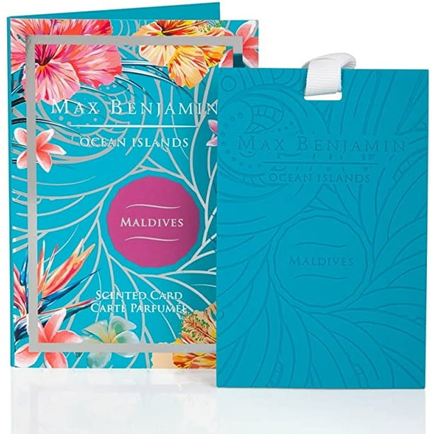 Max Benjamin Ocean Islands Maldives Scented Card