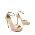 thumbnail image 4 of Sandalia DREAM PAIRS SDHS2431W Tacones con Punta Cuadrada y Pedrería, 4 of 7
