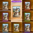 thumbnail image 3 of Welcome Fall Western Cowboy Corgi Enjoys Majestic Autumn Acrylic Plaque with Wood Photo Frame Box Welsh Corgi Dog Lover Gifts Idea Light Box - 01007, 3 of 5