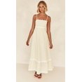 thumbnail image 1 of Mialoley Robe Cami pour Femmes, Robe Sans Manches à Bretelles Spaghetti, Robe Longue Décontractée d'Été, 1 of 2
