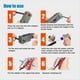 thumbnail image 5 of Kit de Crimpadora de Cable Coaxial para RG59 y RG6. Crimpadora y Pelacables con 10 Conectores F RG6., 5 of 5