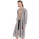 thumbnail image 5 of Albornoz tipo kimono tipo gofre para hombre, bata de spa ligera de algodón premium de lujo pavo, 5 of 5