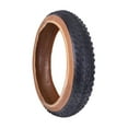 thumbnail image 4 of Neumático de bicicleta de nieve Neumático de bicicleta de nieve Neumático de ATV duradero resistente al desgaste Neumático de nieve para vehículos de 20x3 pulgadas Negro Marrón, 4 of 8