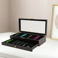 thumbnail image 3 of 2-Tier Knife Display Case Organizer Knife Display Case Knife Storage Box, 3 of 20