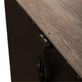 thumbnail image 3 of Pemberly Row Contemporary Woods Bedside Chest with Charging Station in Brown, 3 of 11