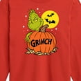 thumbnail image 3 of The Grinch - Grinch And Pumpkin - Toddler & Youth Long Sleeve Graphic T-Shirt, 3 of 5