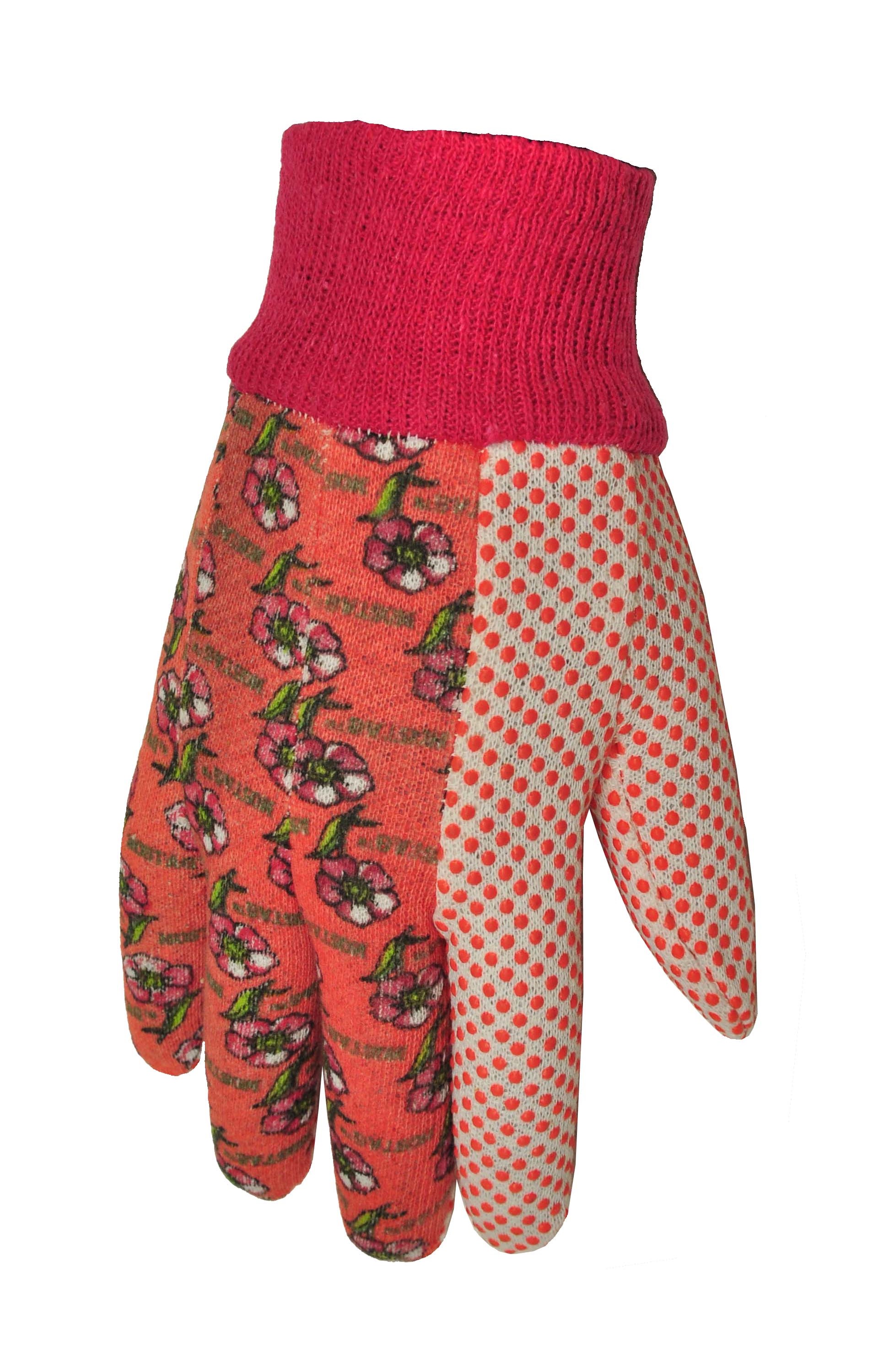 G & F Women's Garden Gloves, 3 Pairs, Cotton Jersey photo 6