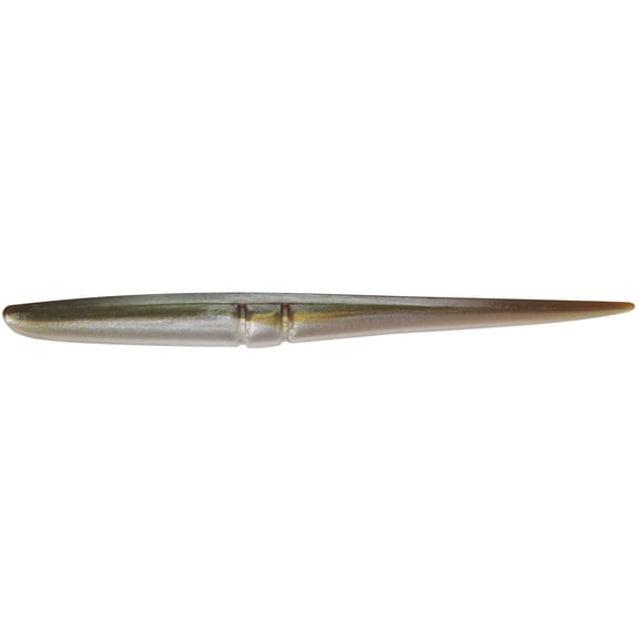 Lunker City 40610 Slug-Go Soft Stickbait, 4-1/2", 8pk, Arkansas Shiner