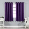 thumbnail image 5 of Best Home Fashion, Inc. Solid Blackout Thermal Grommet Curtain Panels (Set of 2), 5 of 7