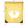 thumbnail image 2 of Baby Shower Party Favors Favor| Baby Shower Drawstring Backpacks, Baby Shower Favors for Gender Reveal, 2 of 3