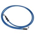 thumbnail image 5 of Universal 180cm 70.87" Brake Clutch Oil Hose Line Pipe Blue for Motorcycle, 5 of 8