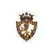 thumbnail image 2 of Broche Vintage Sunnimix Insignia Solapa Retro Animal dorado, 2 of 8