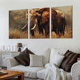 thumbnail image 2 of Ullo0ord Picture Canvas Wall Art, Inch Walking Animal Giclee Prints Canvas Wall Decor for Living Room Bedroom Ready to Hang, 2 of 4