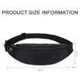 thumbnail image 2 of Riñonera para hombre y mujer, moderna, impermeable, tipo bandolera, para llevar todos los teléfonos, carteras, monederos, para correr, hacer senderismo, hacer deporte, gimnasio,, 2 of 6