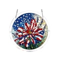 thumbnail image 2 of Outdor Acrylic Glass Style Round Hanging Ornament For Window Home Garden, 2 of 5