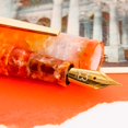 thumbnail image 5 of Esterbrook Camden Oktoberfest Gold Fountain Pen, 5 of 8