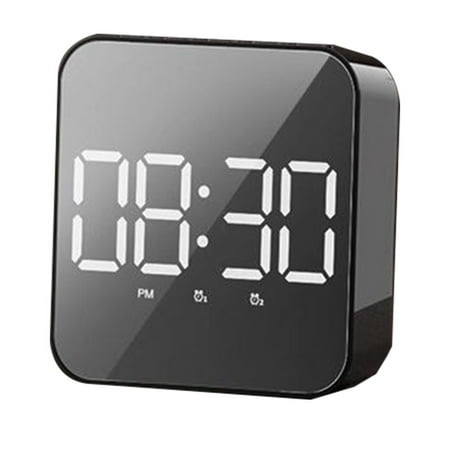Homena LED Large Digital Wall Clock With Remote Control Temperature Humidity Date Week Display