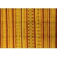 thumbnail image 1 of Ahgly Company Indoor Rectangle Solid Yellow Modern Area Rugs, 8' x 12', 1 of 4