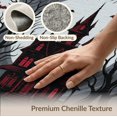 thumbnail image 6 of ODIKA 6'x9' Washable Area Rug Eerie Bloody Gothic Border Spooky Mansion Halloween Haunted Horror Playful for Family Room, Living Room, Master Bedroom, Non-Slip, Easy Care, 6 of 7