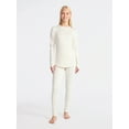thumbnail image 2 of ClimateRight by Cuddl Duds Women's Thermal Guard Base Layer Crew Neck Top, Sizes XS to 4X, 2 of 5