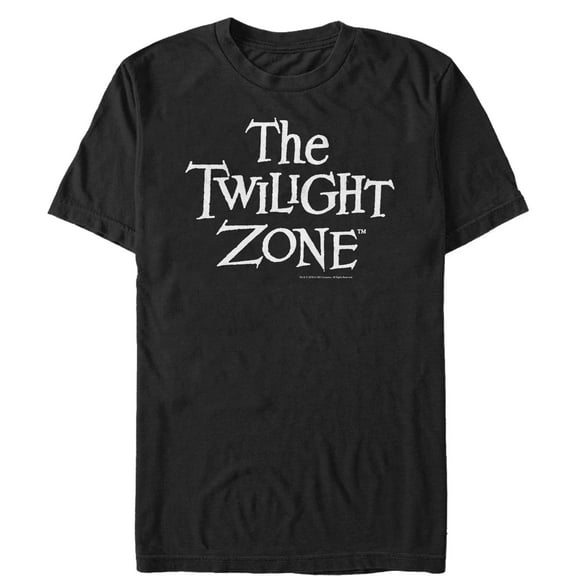 Men's The Twilight Zone Classic Logo Graphic Tee Black 3X Large