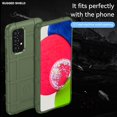thumbnail image 3 of Slim Fit Phone Case for Samsung Galaxy A53 5G,Rugged Shield Durable Case with Military Grade Shockproof Protection,Drop-Tested and Camera Lens Protection Cover for Galaxy A53 5G, HD Green, 3 of 16