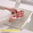 thumbnail image 4 of SDFGTstore Silicone Drain Slope Dish Drying Mats For Efficient Water Drainage In Kitchen, 4 of 7