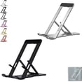 thumbnail image 1 of Soporte plegable para teléfono celular xinyu Plata + Negro, 1 of 4