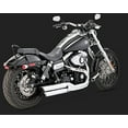 thumbnail image 2 of Vance & Hines Twin Slash 3&Prime, Slip Rond Chrome 16845, 2 of 3