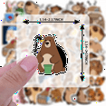 thumbnail image 4 of 35pcs-50pcs Cute Stickers Bear Stickers Funny Stickers Animal Stickers for Laptops Notebooks Suitcases, 4 of 9