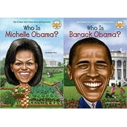 Who Is Michelle Obama?/Who Is Barack Obama? (WhoHQ, 2 Book Set)