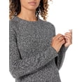thumbnail image 3 of walmart Essentials Chandail à Col Rond à Manches Longues pour Femmes, Coupe Classique, Toucher Doux, 3 of 8