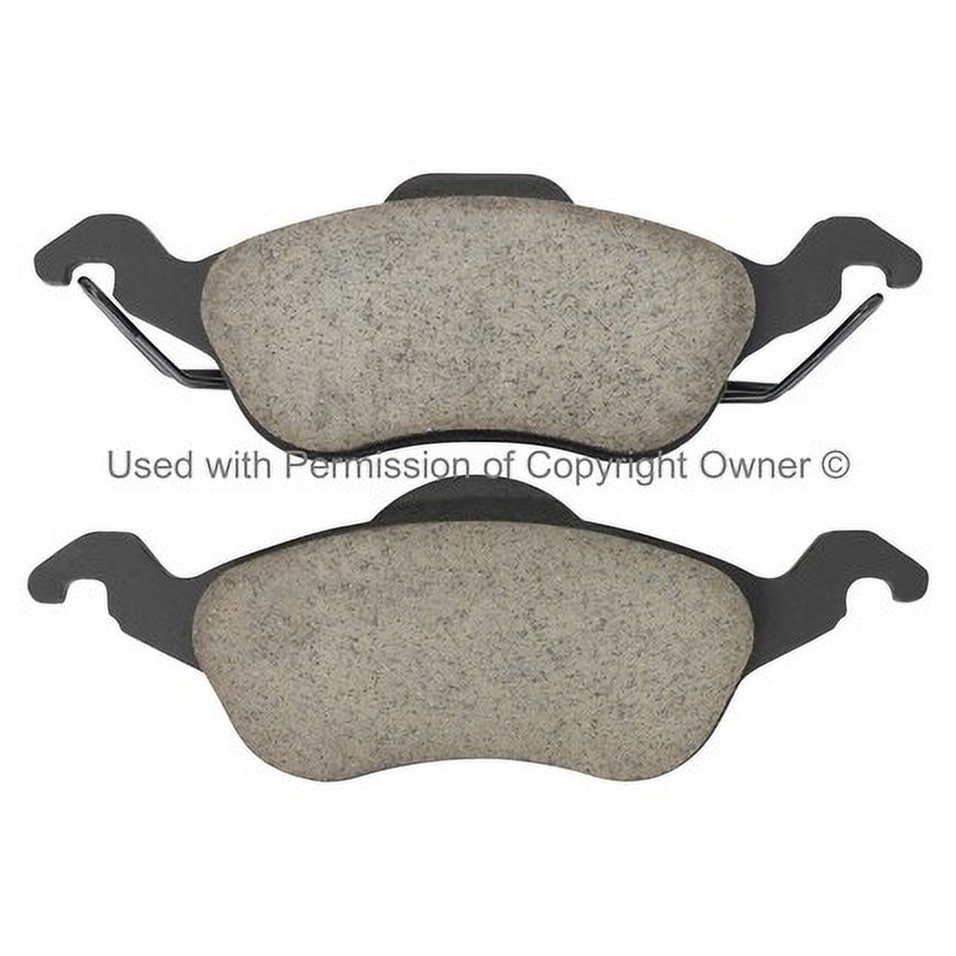 Mpa Electrical 1002-0816M Quality Built Work Force Heavy Duty Brake Pads W/