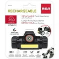 thumbnail image 3 of RCA - Swivel Headlamp with Headband, Detachable, Rechargeable, 350 Lumens, 3 of 3