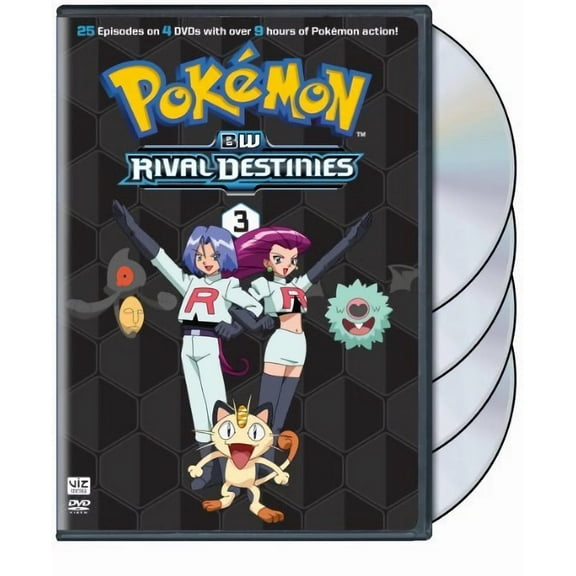 Pokemon: Black & White Rival Destinies Set 3 [DVD]