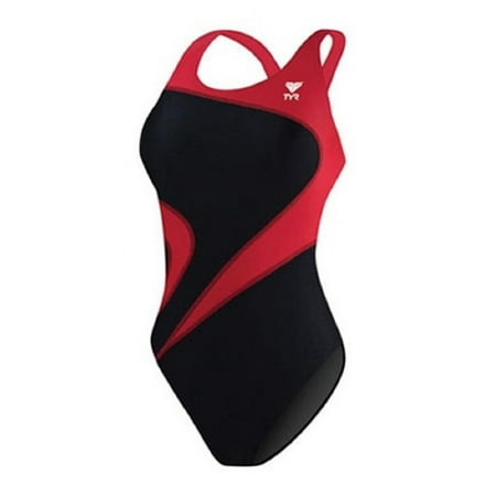 UPC: 0036702011198 | TYR Women s Colorblock Alliance One Piece Swimsuit Black 30