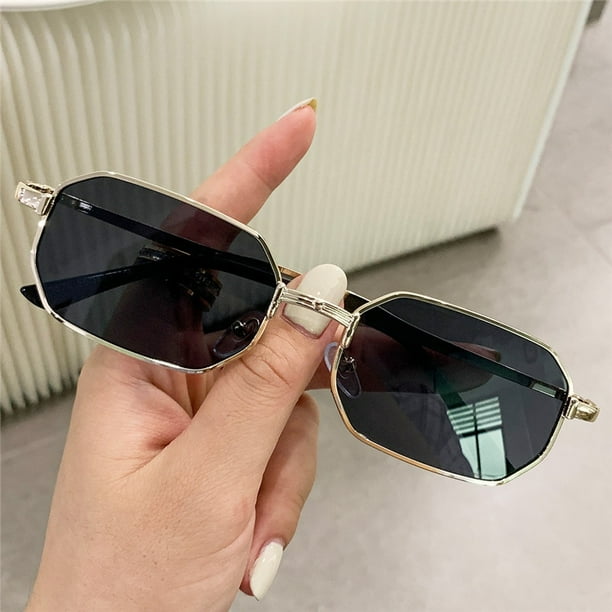 Gafas sol rectangulares hombre hotsell