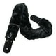 thumbnail image 1 of Correa para guitarra Strap o Tahali para guitarra acústica, bajo eléctrico, guitarra eléctrica Kidam  Peluche completo Negro, 1 of 4