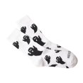 thumbnail image 2 of LIZUOJUN Under $2 Crew Socks Calf Socks Halloween Stockings Cartoon Pattern Elastic Socks Casual Breathable Moisture Wicking Cotton Elastic Cuff For Fall Winter Warm Home, A,One Size, 2 of 9