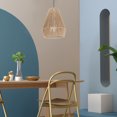 thumbnail image 5 of UPGRATOR Pendant Lamp Wicker Light Brown Paper for Home Decor 1Pack, 5 of 5