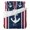 Navy, variant on Queen Size Duvet Cover 4 Piece Bedding Set Nautical Anchor Navy Blue Bed Sheet Sets Soft Microfiber Comforter Cover with Flat Sheet 2 Pillow Shams